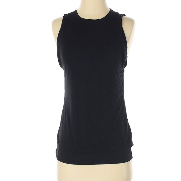 Athleta Black Sports Double Layer Tank sz XXS EUC - Picture 1 of 7